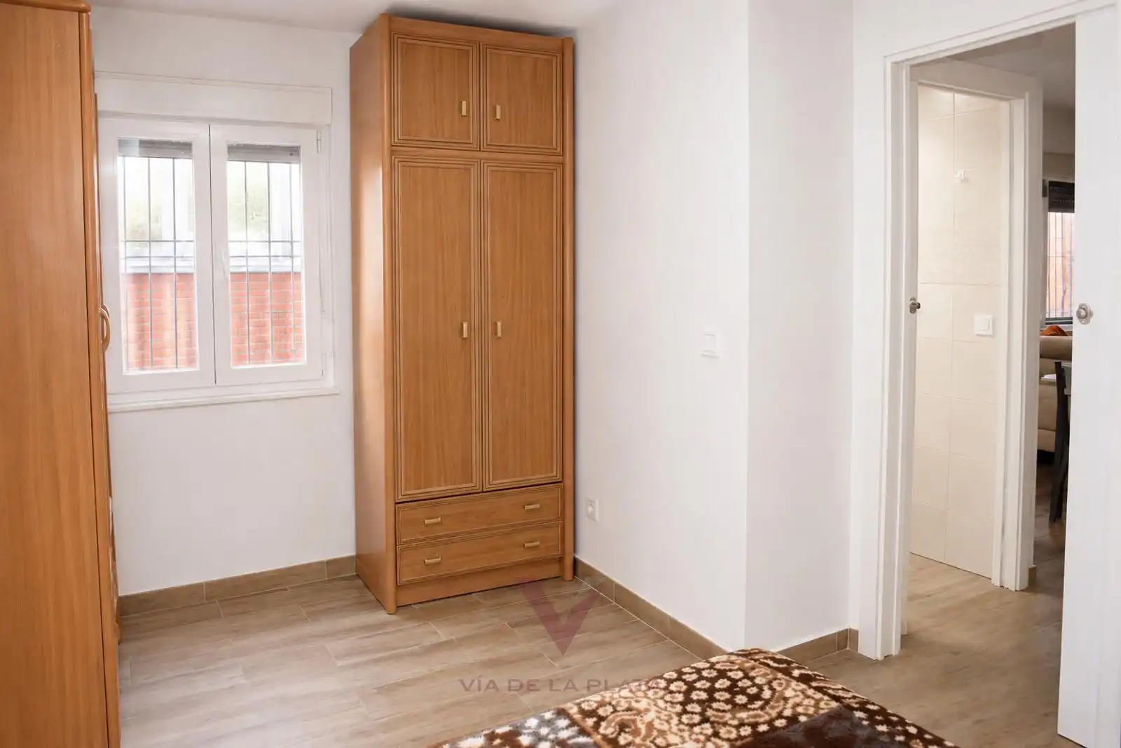 Bedroom of Flat for sale in Cabrerizos  with Heating, Furnished and Oven