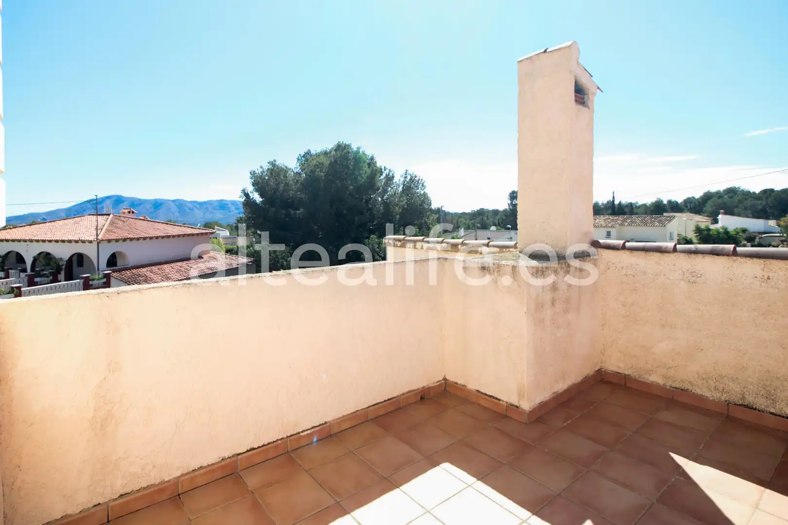 Terraza de Casa o chalet en venta en La Nucia con Aire acondicionado, Calefacción y Jardín privado