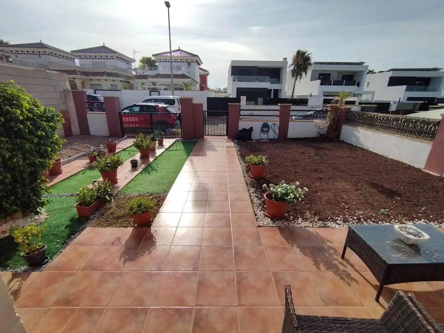 Terrasse von Haus oder Chalet zur Miete in Campo de Murcia