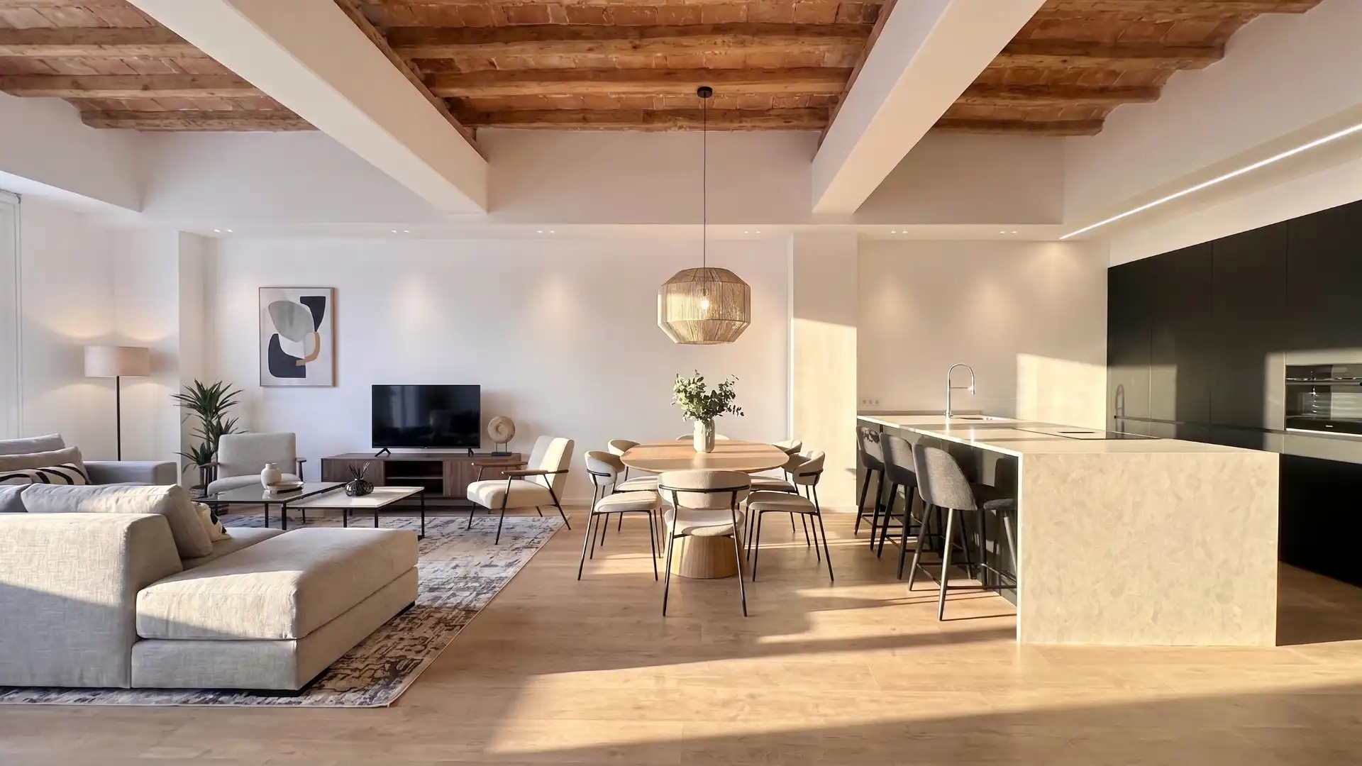 Appartamento con terrazza in vendita a Raval de Martí Folguera 51