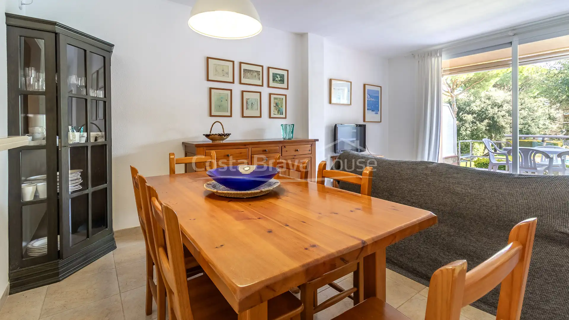 Comedor de Apartamento en venta en Pals con Terraza, Piscina y Horno