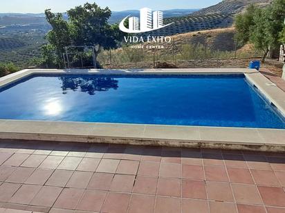 Swimming pool of House or chalet for sale in  Jaén Capital  with Air Conditioner, Terrace and Swimming Pool