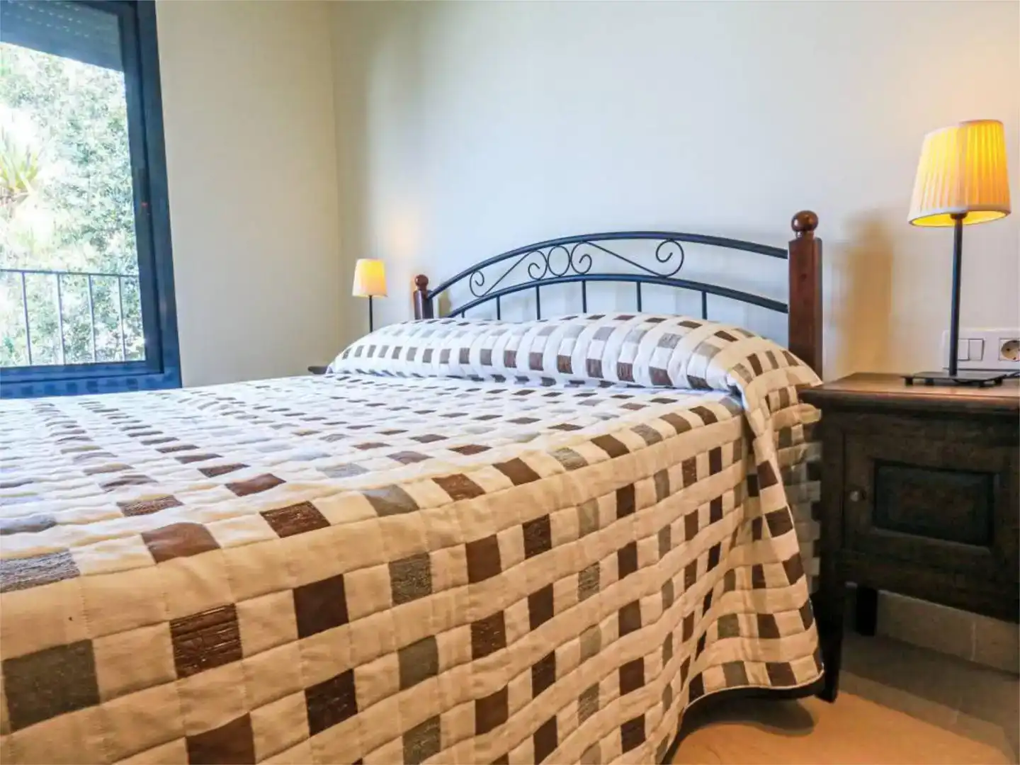 Habitación de Casa o chalet de alquiler en Cambrils con Aire acondicionado, Jardín privado y Piscina