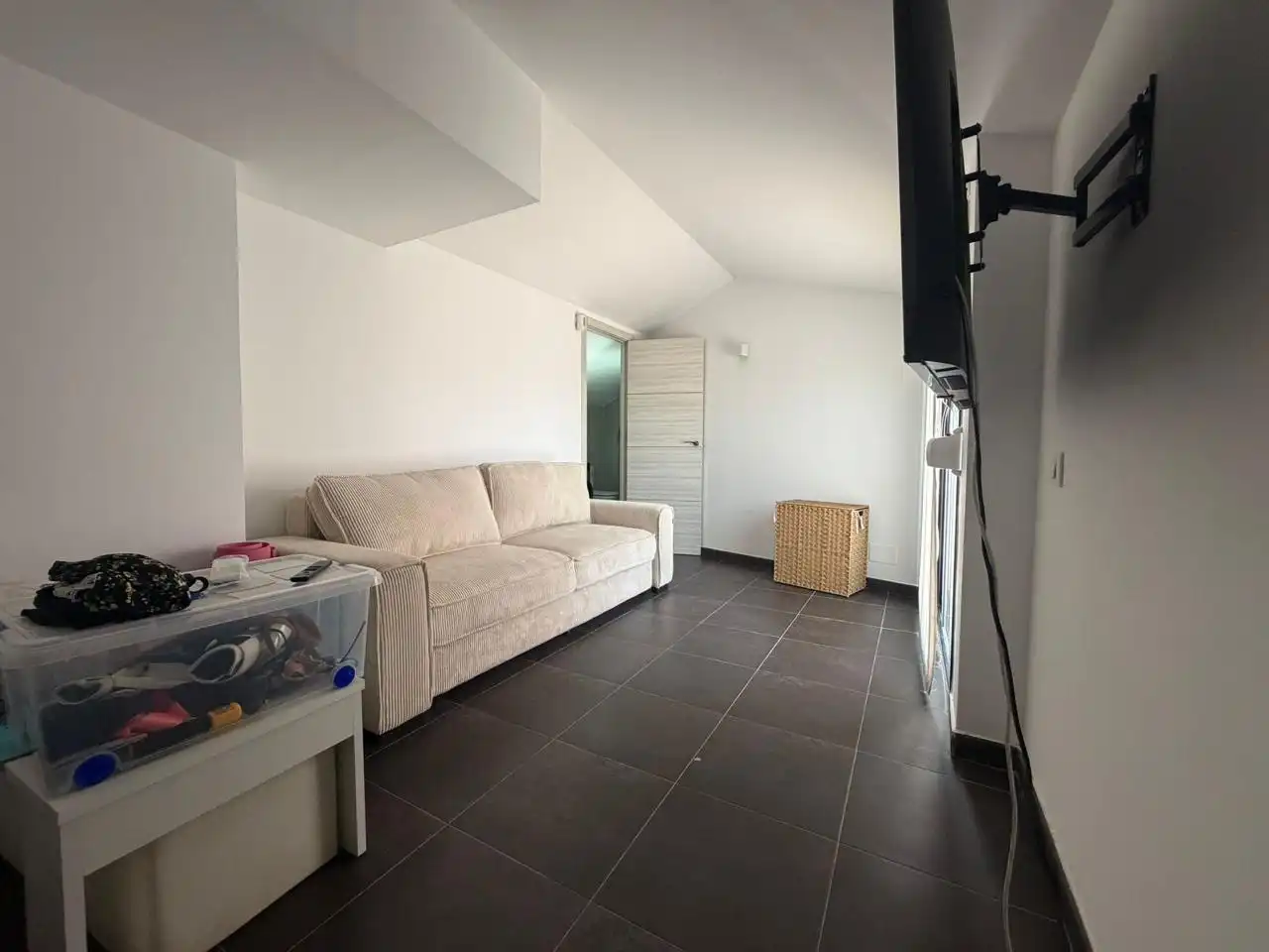 Living room of Flat for sale in Sils