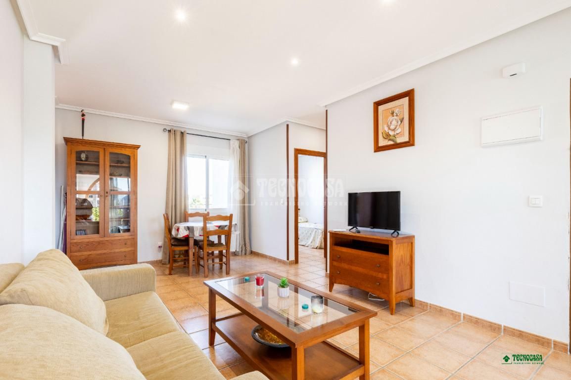Living room of Flat for sale in Vera  with Air Conditioner, Terrace and Community pool