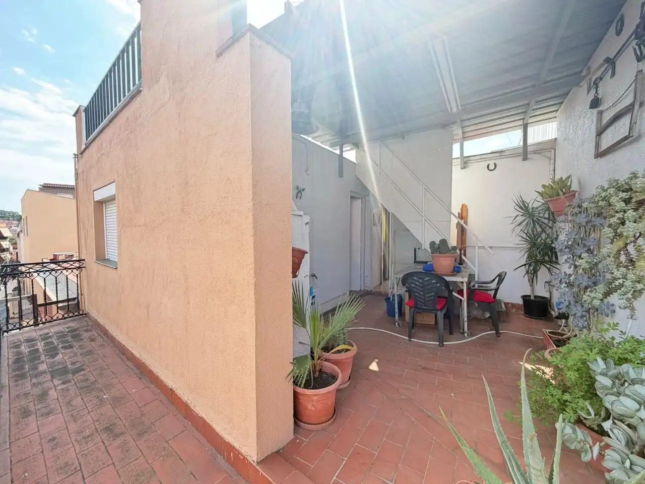 Terrace of Flat for sale in Mataró  with Air Conditioner, Terrace and Furnished