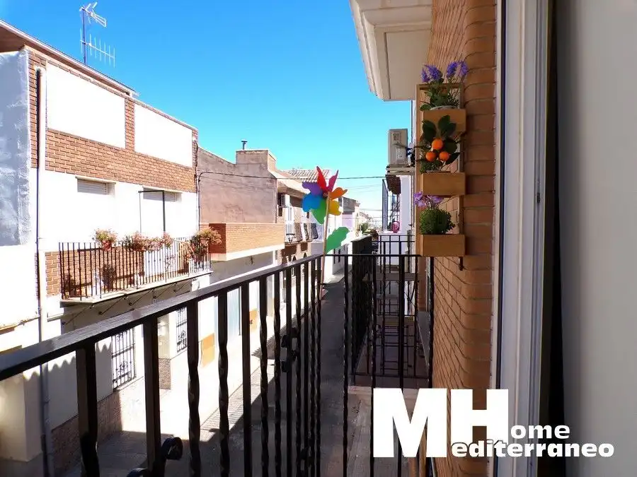 Balcony of Flat for rent in Canet d'En Berenguer  with Air Conditioner, Heating and Terrace