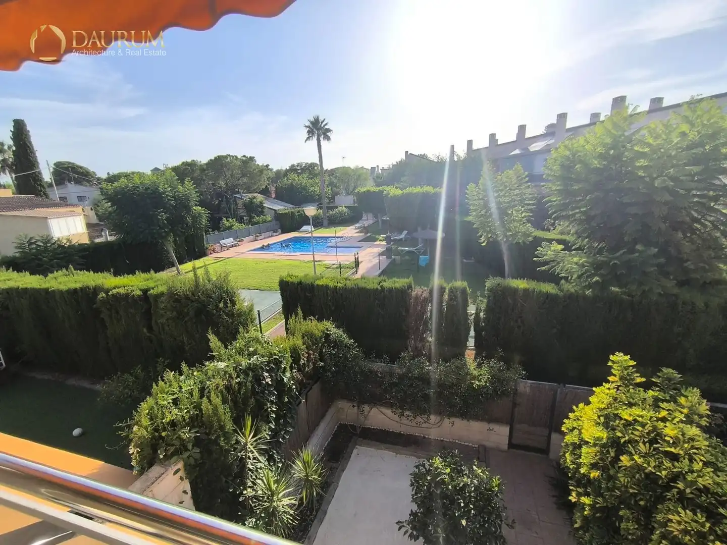 Jardí de Casa adosada en venda en Sant Joan d'Alacant amb Aire condicionat, Terrassa i Piscina