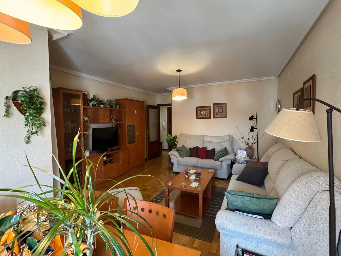 Sala de estar de Piso en venta en Benavente con Calefacción y Amueblado