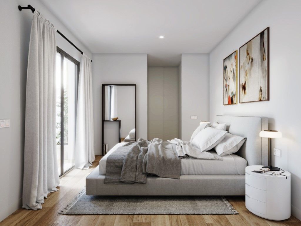 Bedroom of Flat for sale in Fuengirola  with Air Conditioner, Terrace and Furnished