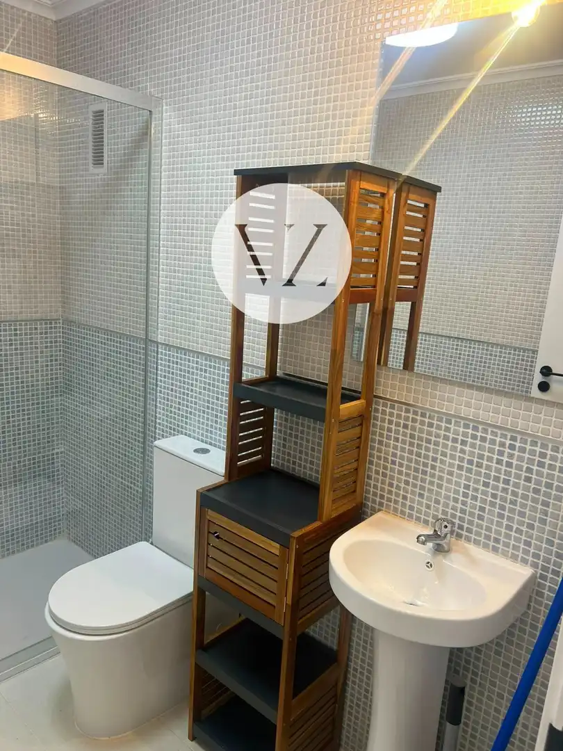 Badezimmer von Wohnung zur Miete in Pelabravo mit Heizung, Terrasse und Schwimmbad