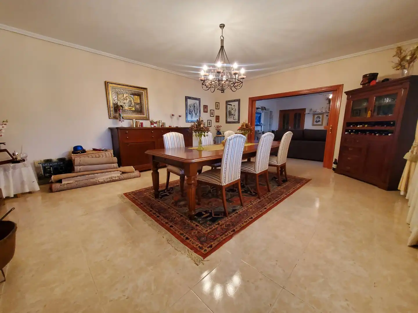 Comedor de Casa o chalet en venta en Cartagena con Aire acondicionado, Jardín privado y Terraza