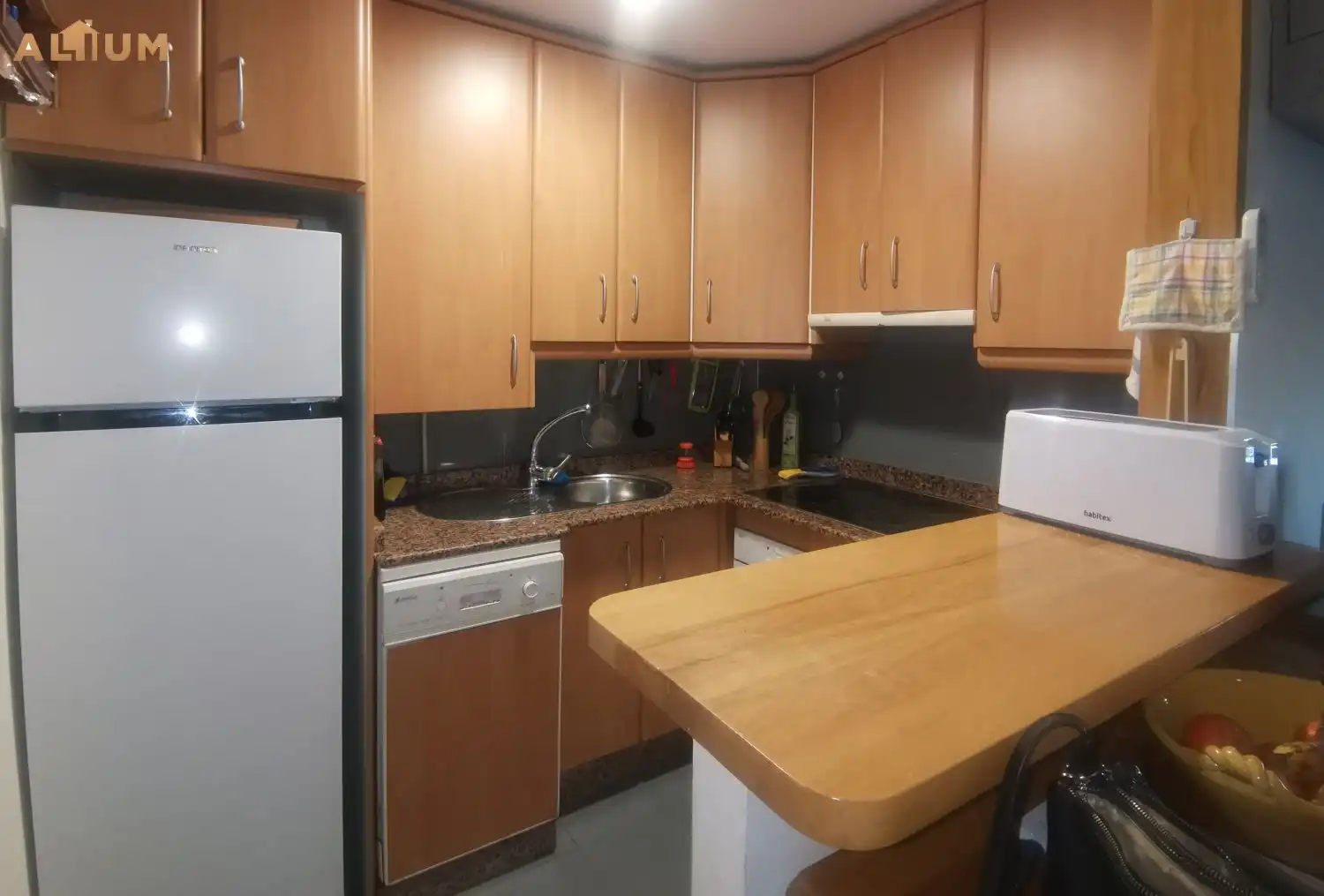 Kitchen of Flat for sale in Rota  with Air Conditioner, Terrace and Community pool