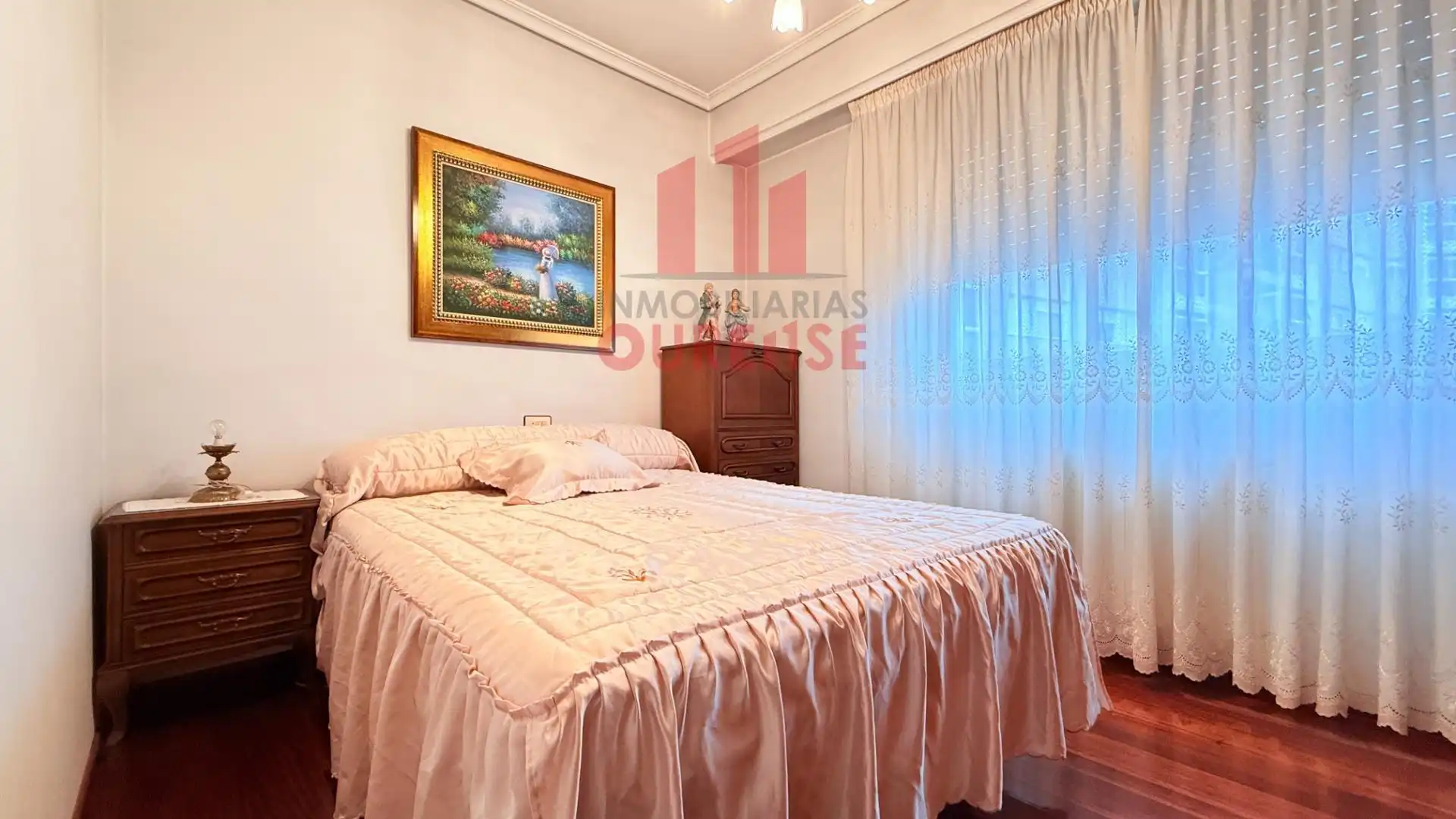 Bedroom of Flat for rent in Ourense Capital   with Furnished