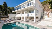 Exterior view of House or chalet for sale in Castelldefels  with Air Conditioner, Private garden and Terrace