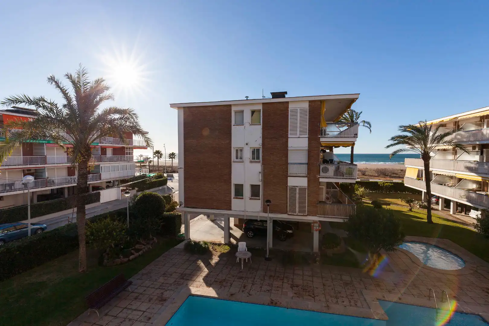 Exterior view of Apartments for sale in Castelldefels  with Air Conditioner, Heating and Terrace