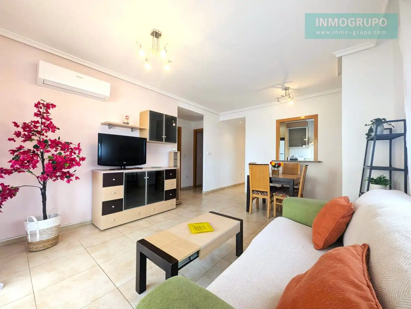 Sala de estar de Apartamento en venta en Oropesa del Mar / Orpesa con Aire acondicionado, Calefacción y Terraza