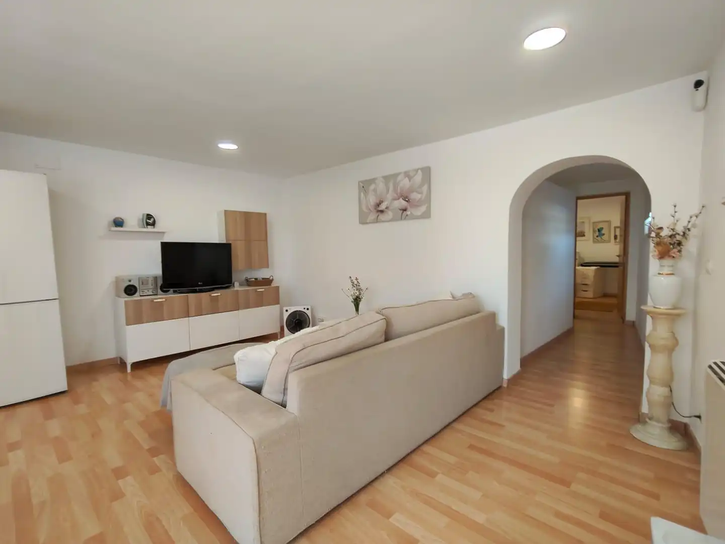Sala d'estar de Casa o xalet en venda en Olesa de Montserrat amb Calefacció, Terrassa i Alarma