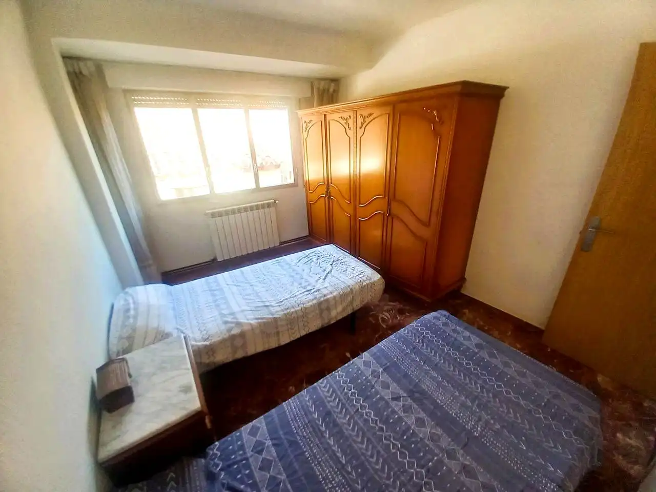 Schlafzimmer von Wohnung zum Verkauf in Borja mit Heizung, Möbliert und Balkon