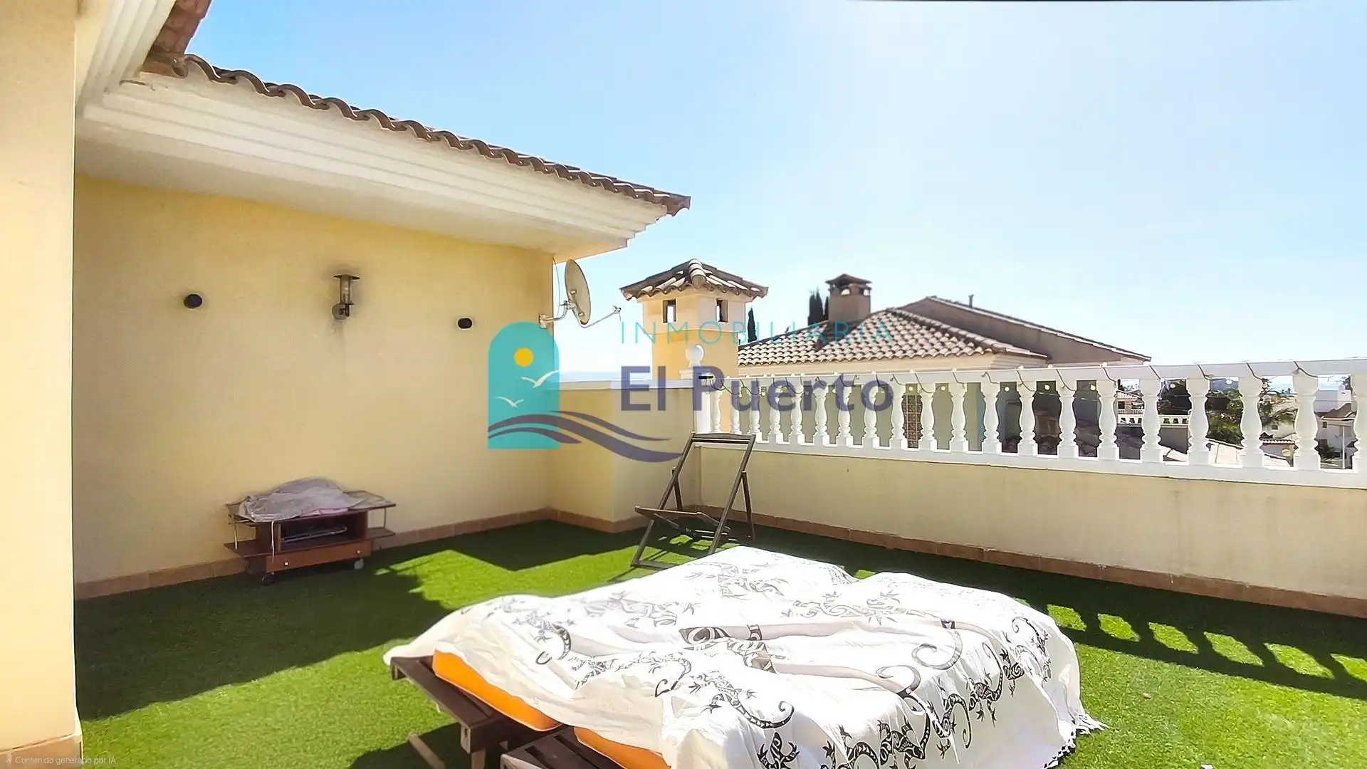 Vista exterior de Casa o chalet en venta en Mazarrón con Jardín privado, Terraza y Piscina