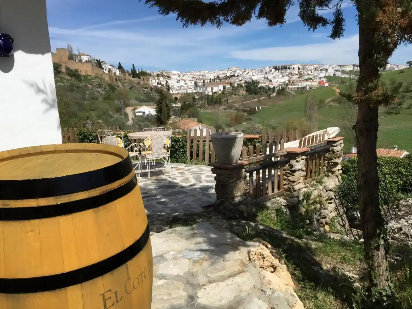Exterior view of Houses for sale in Ronda  with Air Conditioner, Swimming Pool and Balcony