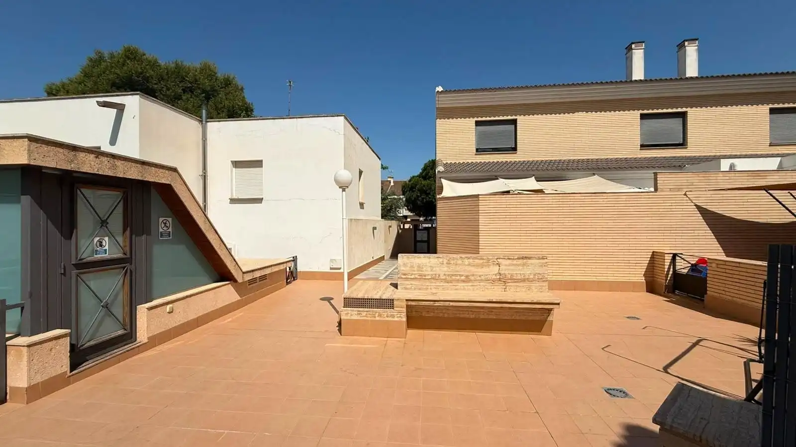 Terraza de Casa adosada en venta en San Javier con Aire acondicionado, Calefacción y Jardín privado