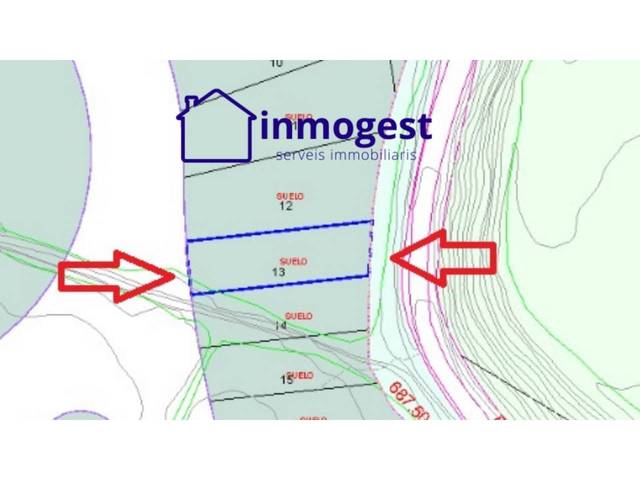 Terreno en Venta en Calle Carrer Llorac en Santa Coloma de Queralt