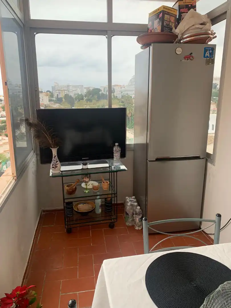 Kitchen of Flat for sale in Benalmádena  with Terrace, Furnished and Balcony