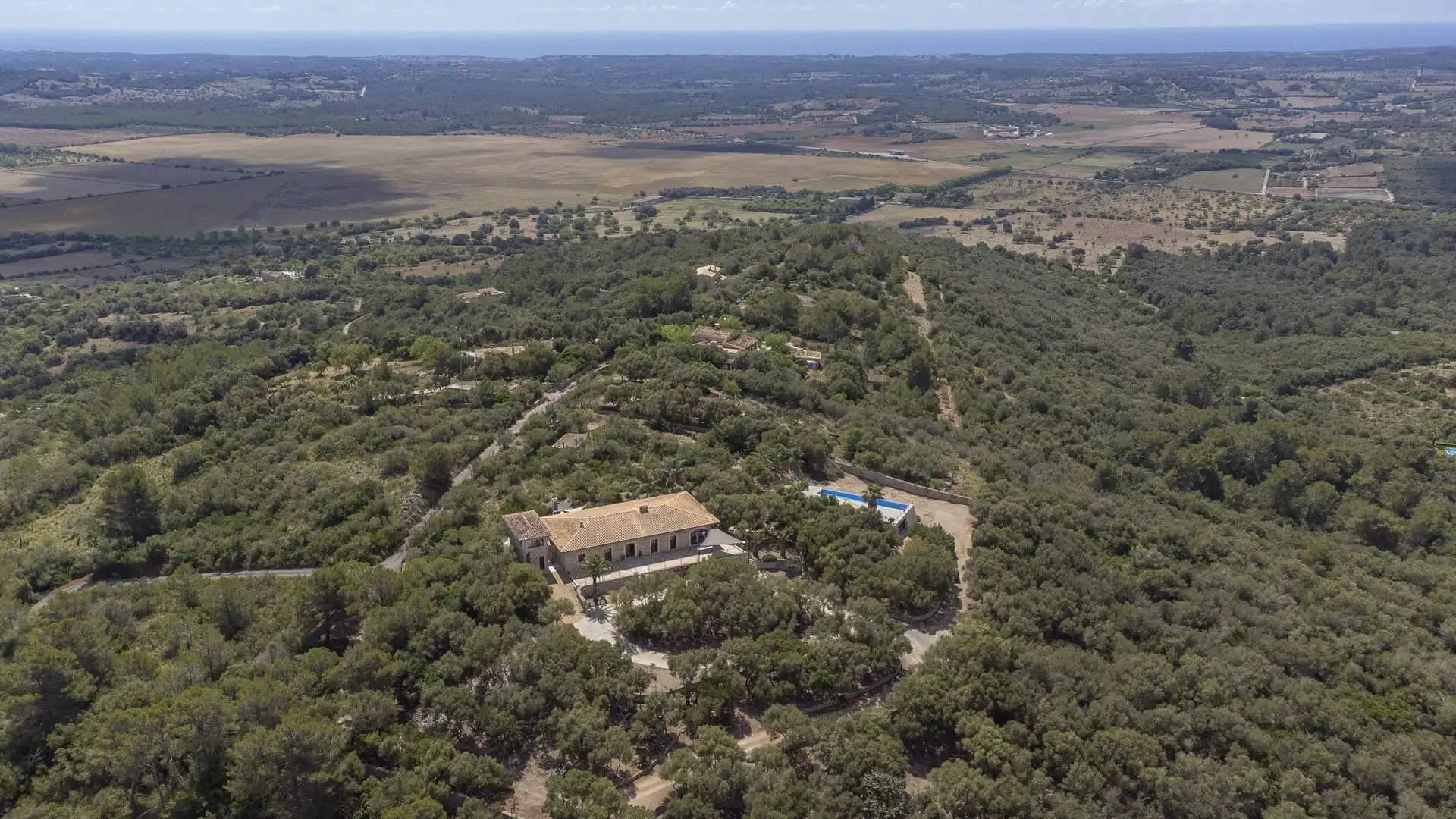Außenansicht von Country house zum Verkauf in Manacor mit Klimaanlage, Heizung und Terrasse