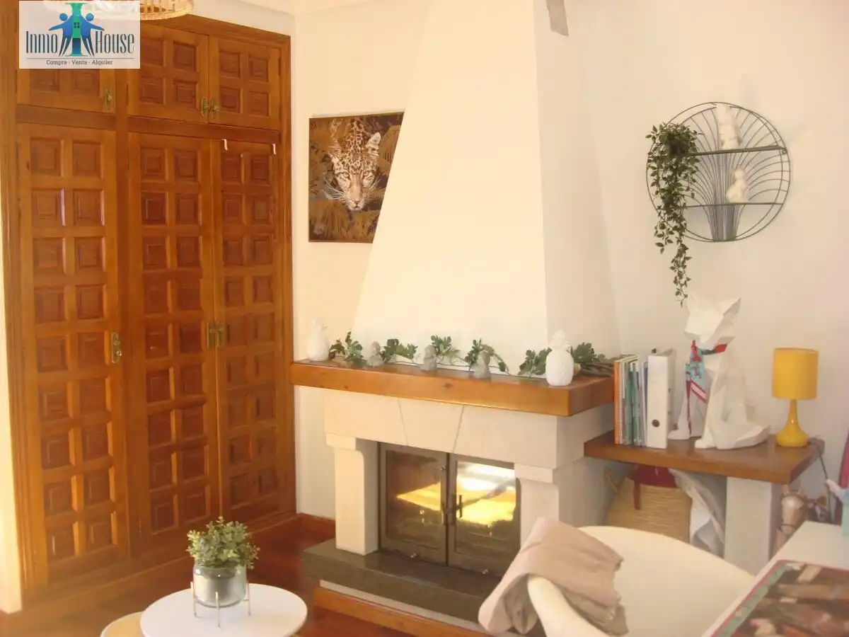 Living room of Houses for sale in Albacete  with Private garden, Terrace and Swimming Pool