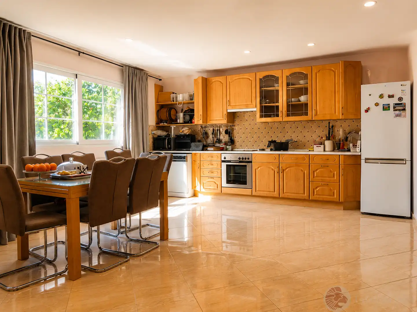 Cocina de Casa o chalet en venta en Mutxamel con Aire acondicionado, Calefacción y Terraza