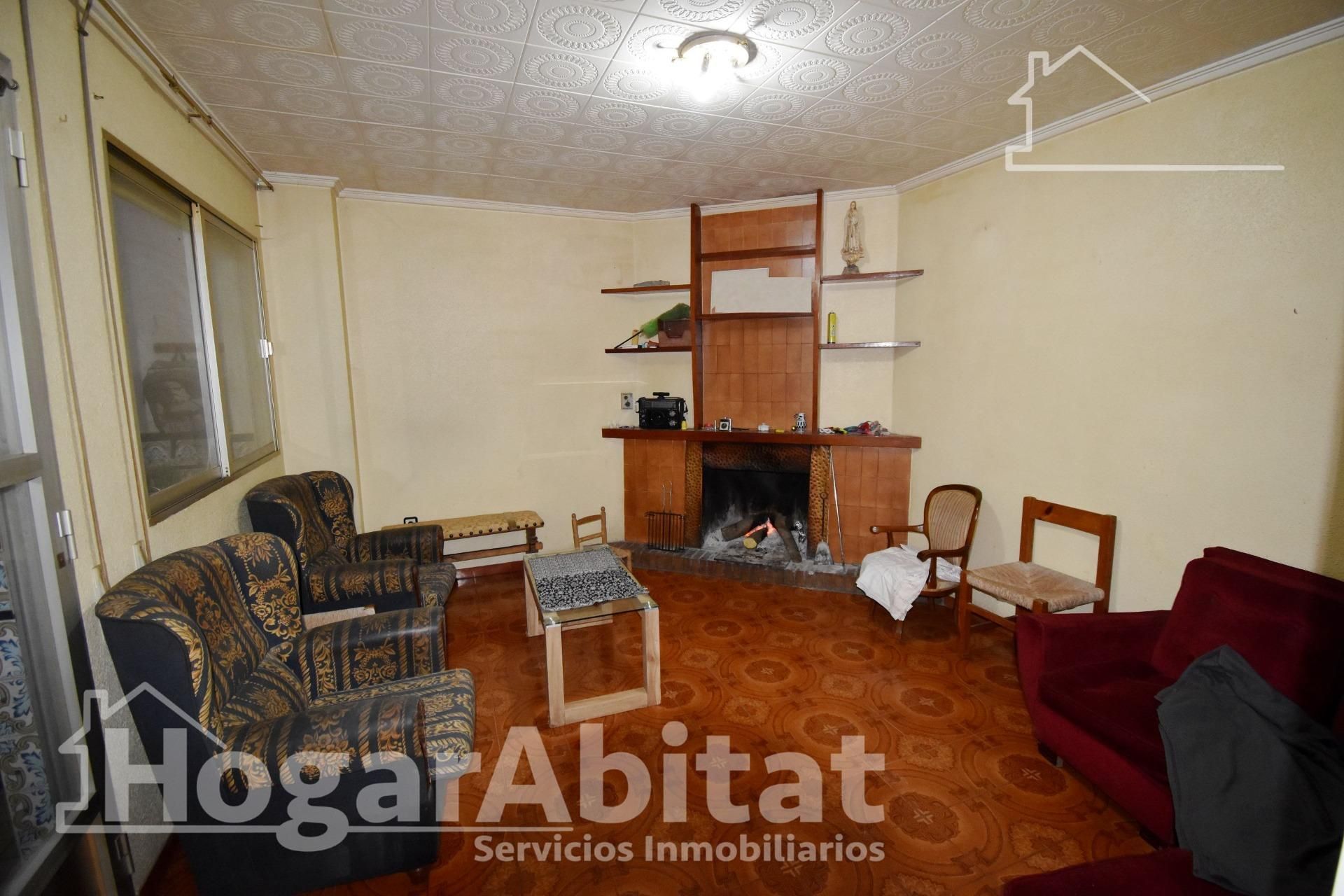 Sala de estar de Casa o chalet en venta en Algemesí con Jardín privado, Terraza y Trastero