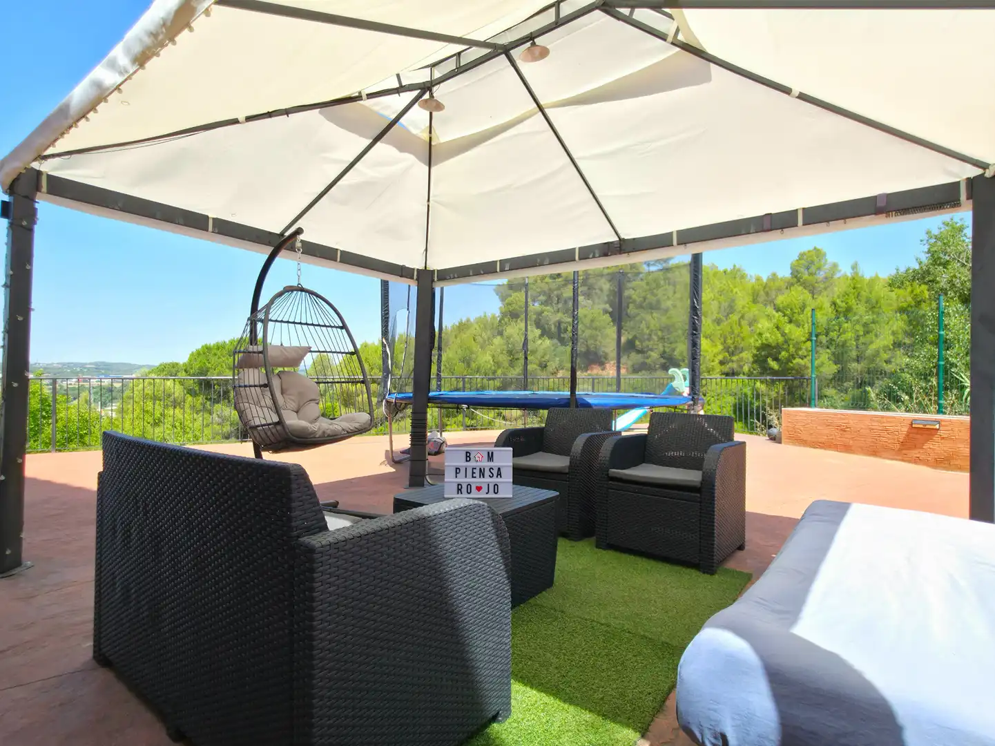 Terraza de Casa o chalet en venta en Abrera con Aire acondicionado, Calefacción y Jardín privado