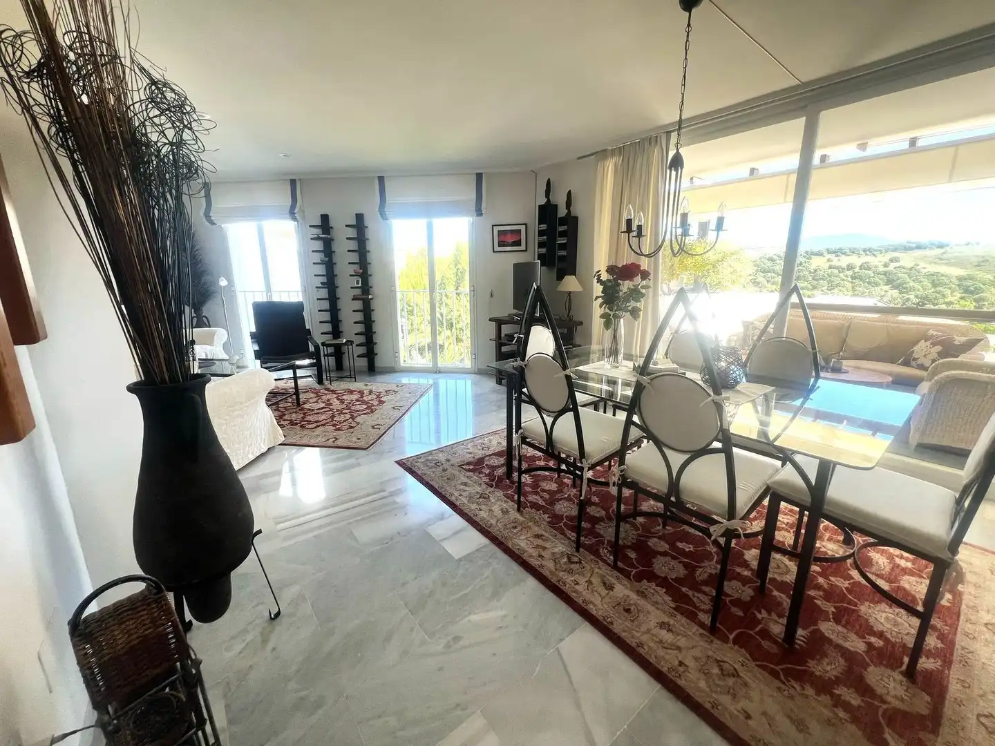 Esszimmer von Maisonette zum Verkauf in Estepona mit Klimaanlage, Terrasse und Abstellraum
