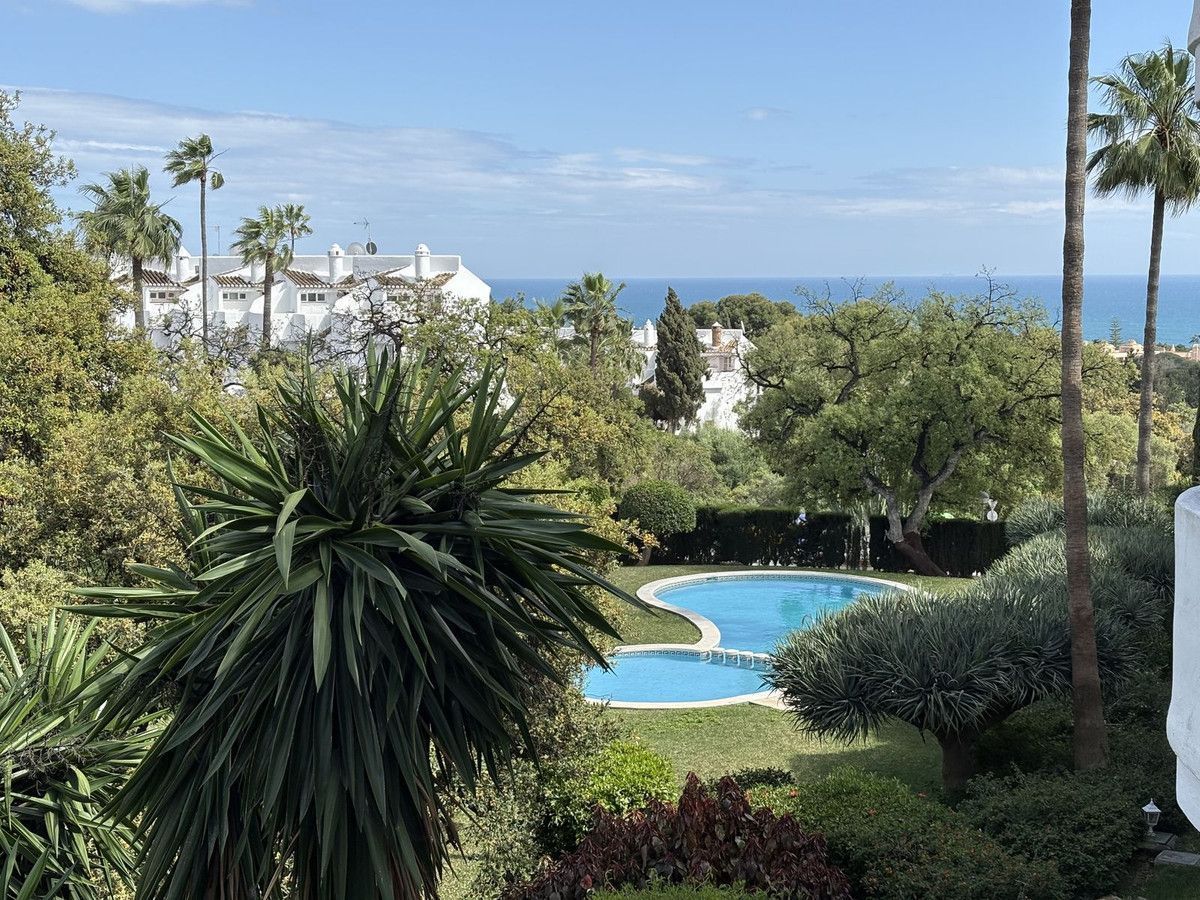 Jardí de Apartament de lloguer en Mijas amb Aire condicionat, Calefacció i Terrassa