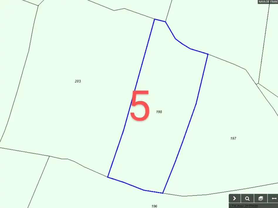 Terreno en venta en Nava de Francia