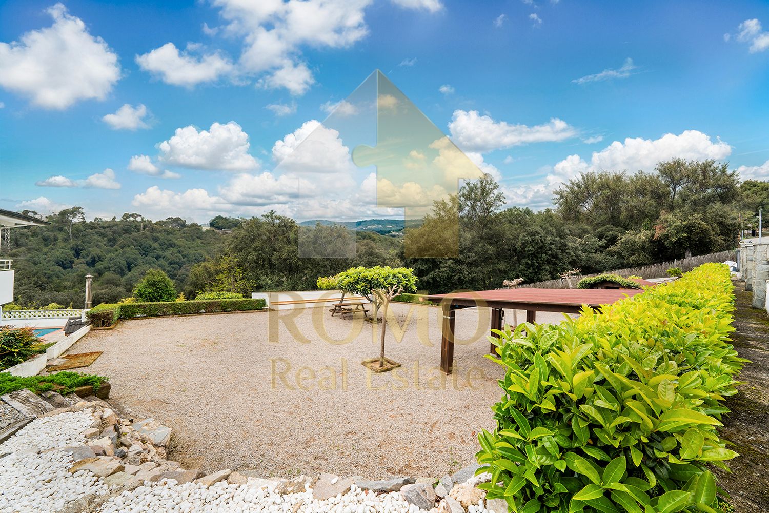 Exterior view of House or chalet for sale in L'Ametlla del Vallès  with Air Conditioner, Heating and Private garden
