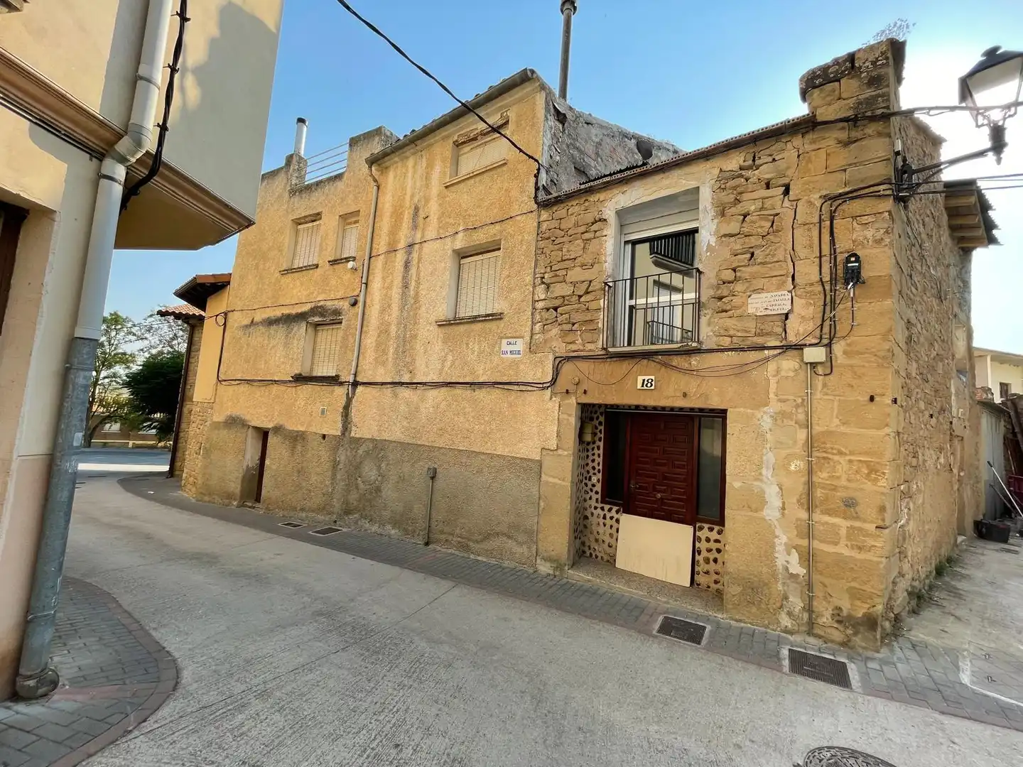 Vista exterior de Casa o chalet en venta en Larraga con Terraza y Amueblado