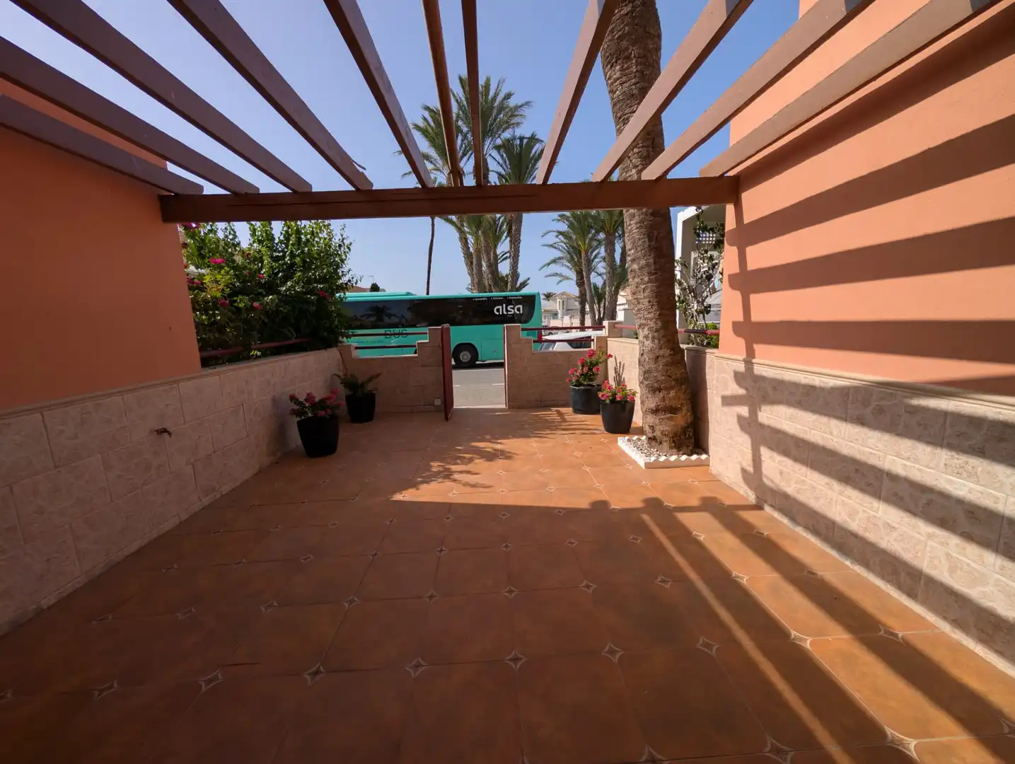 Terraza de Casa adosada en venta en Mazarrón con Aire acondicionado, Jardín privado y Terraza