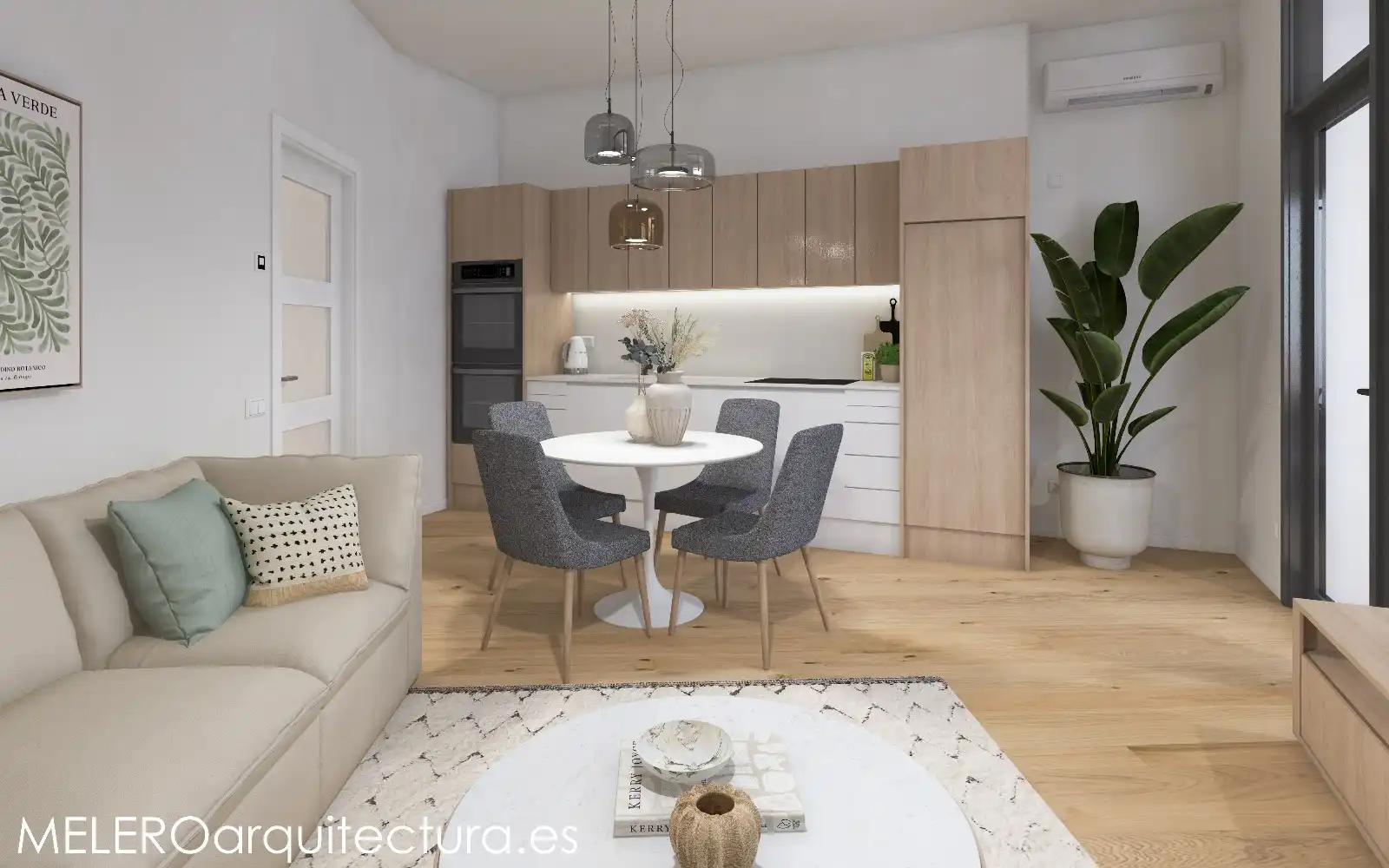 Sala de estar de Piso en venta en Rubí con Aire acondicionado, Calefacción y Horno