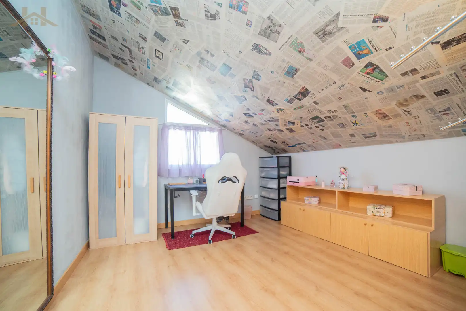 Schlafzimmer von Haus oder Chalet zum Verkauf in Méntrida mit Klimaanlage, Heizung und Privatgarten