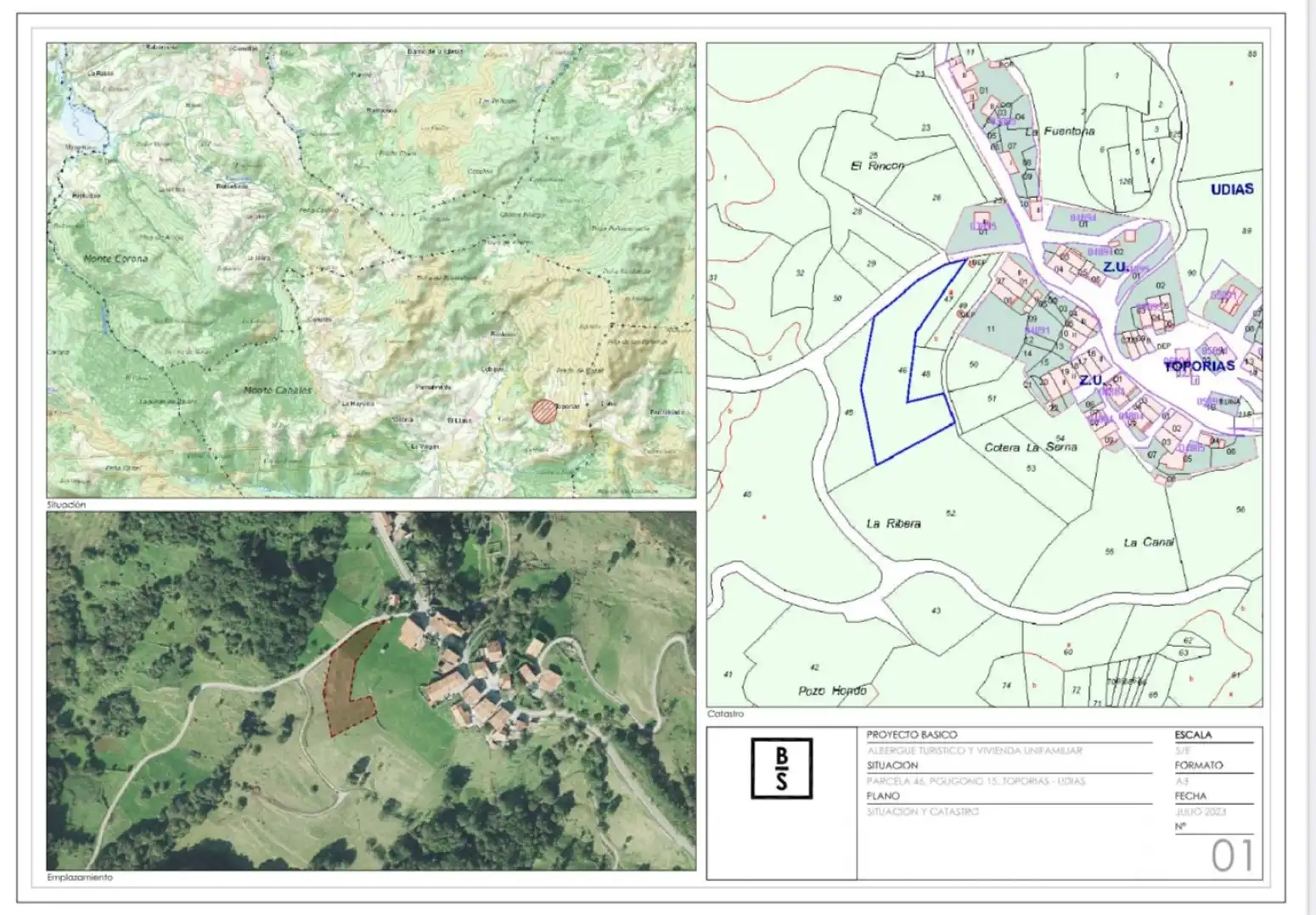 Terreno en venta en Udías