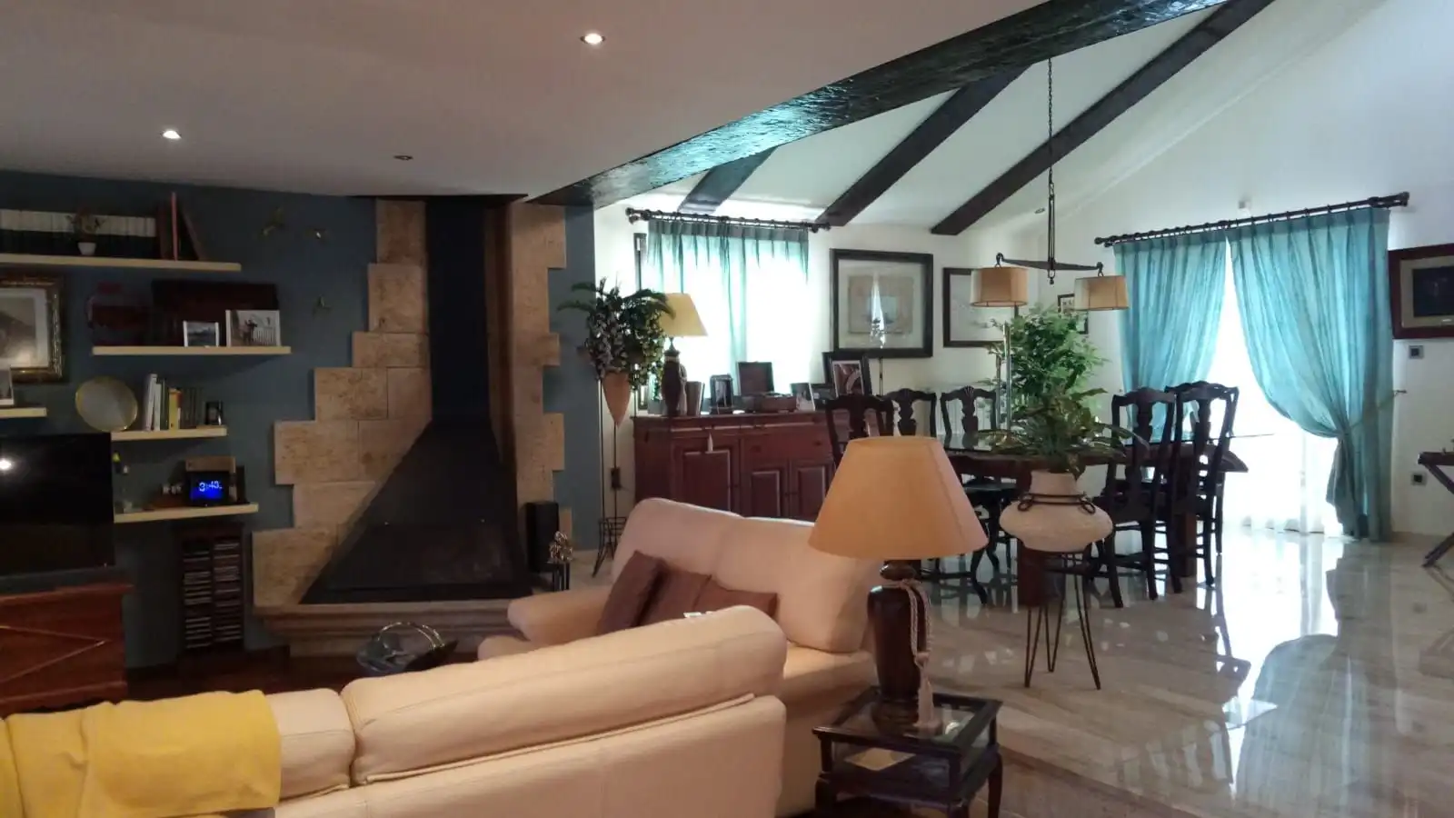 Sala d'estar de Casa o xalet en venda en Puçol amb Calefacció, Jardí privat i Terrassa
