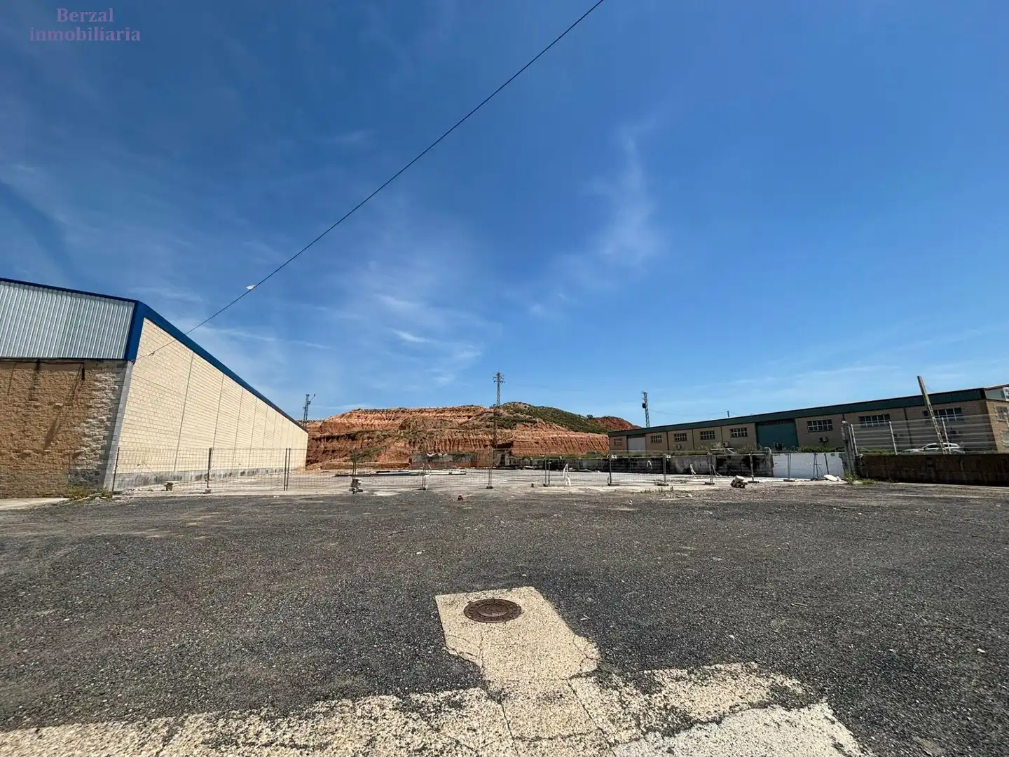 Vista exterior de Terreny industrial en venda en Alfaro
