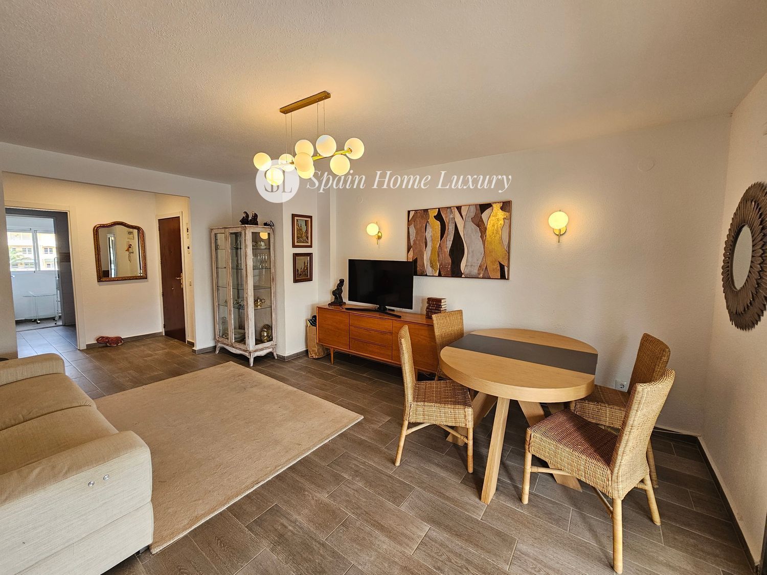 Living room of Flat for sale in Jávea / Xàbia  with Air Conditioner and Terrace