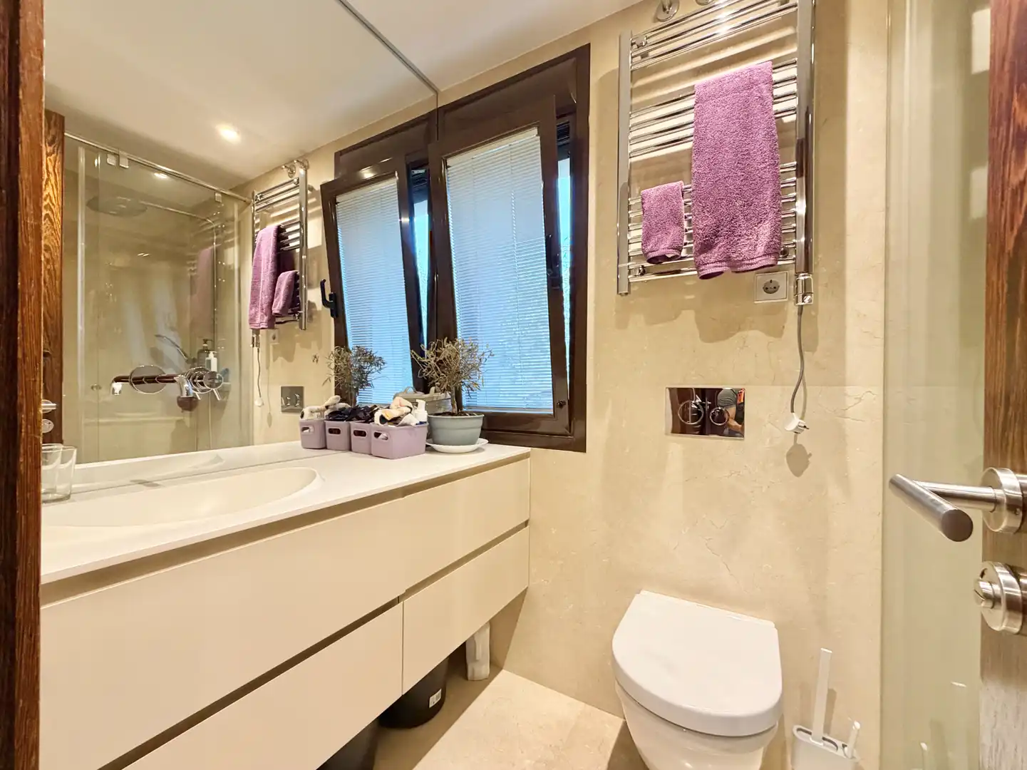 Baño de Casa o chalet en venta en Galapagar con Aire acondicionado, Calefacción y Jardín privado