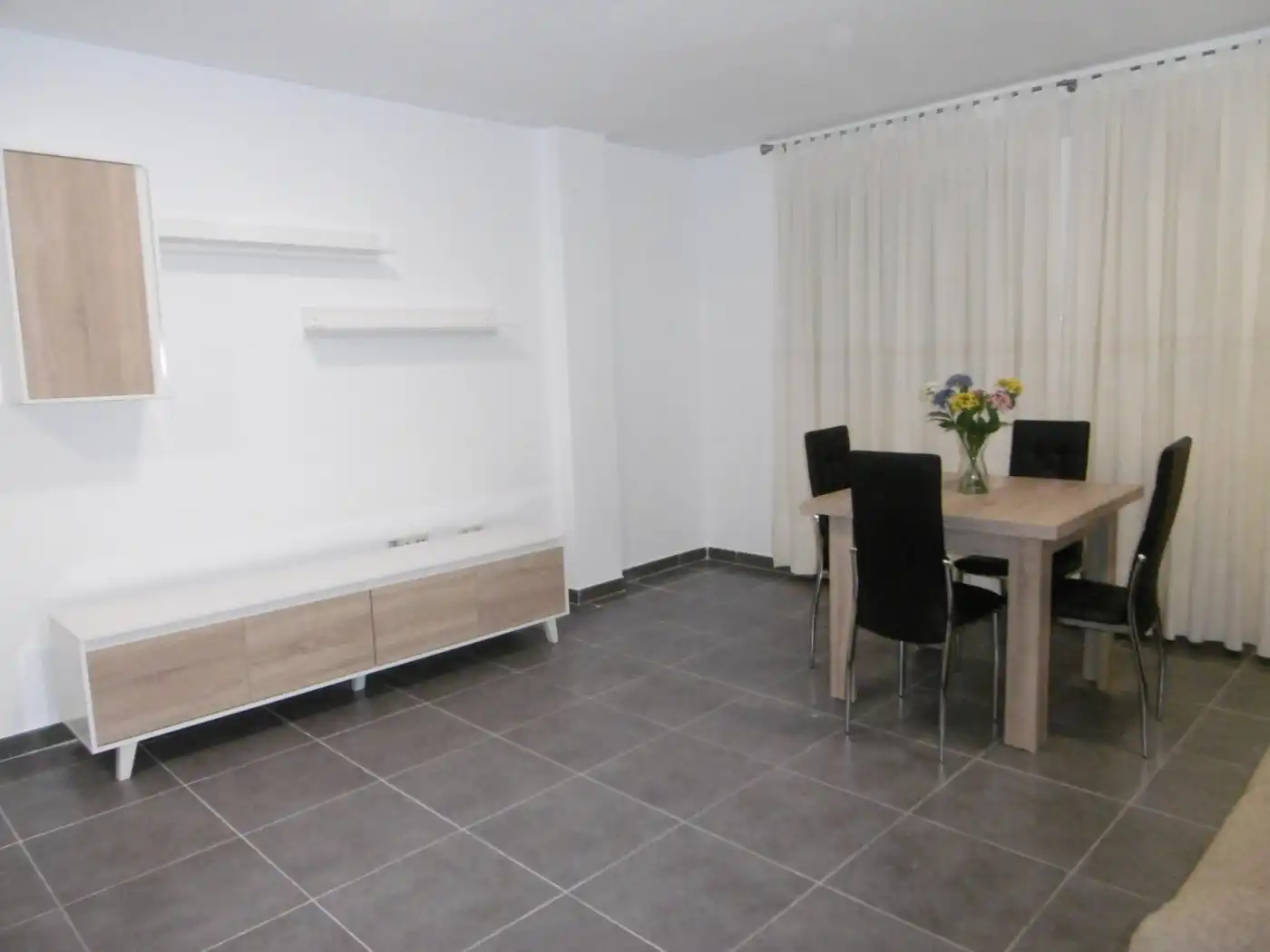 Dining room of Flat for sale in Vall d'Alba  with Furnished