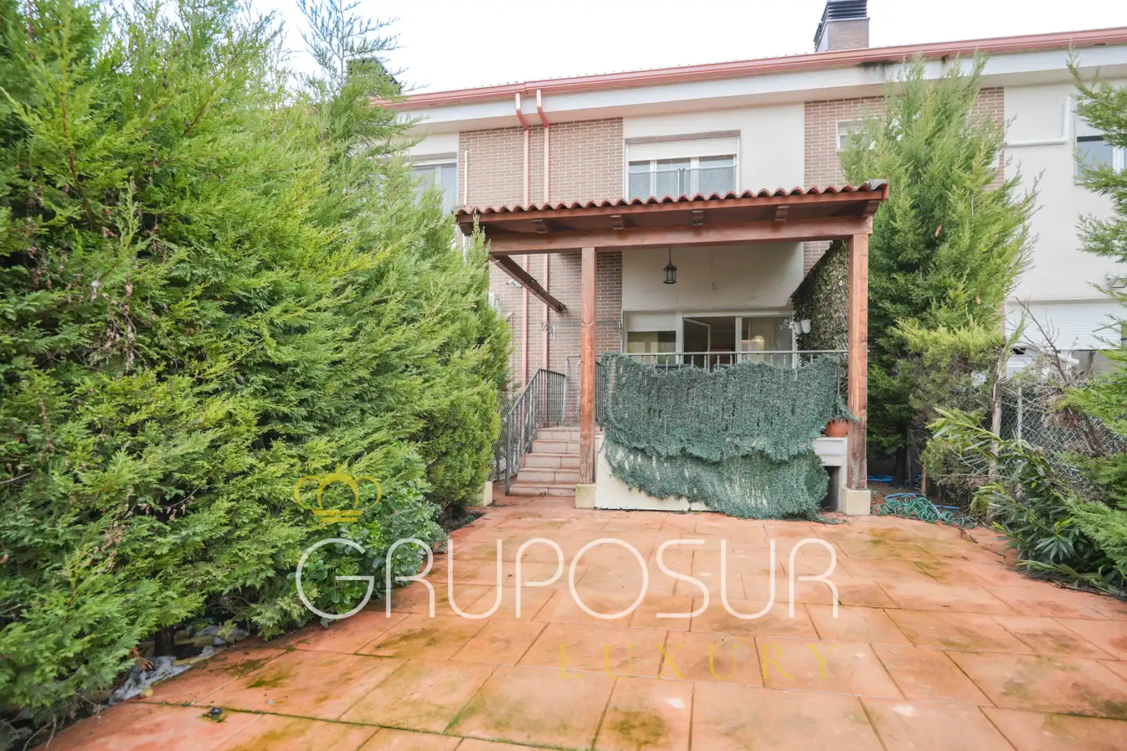 Jardín de Casa adosada en venta en Boecillo con Calefacción, Jardín privado y Parquet