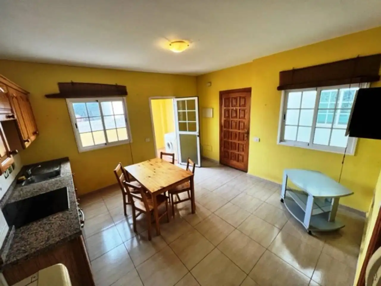 Dining room of Attic for rent in Guargacho