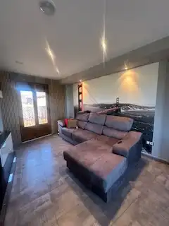Living room of Houses for rent in Onzonilla, León